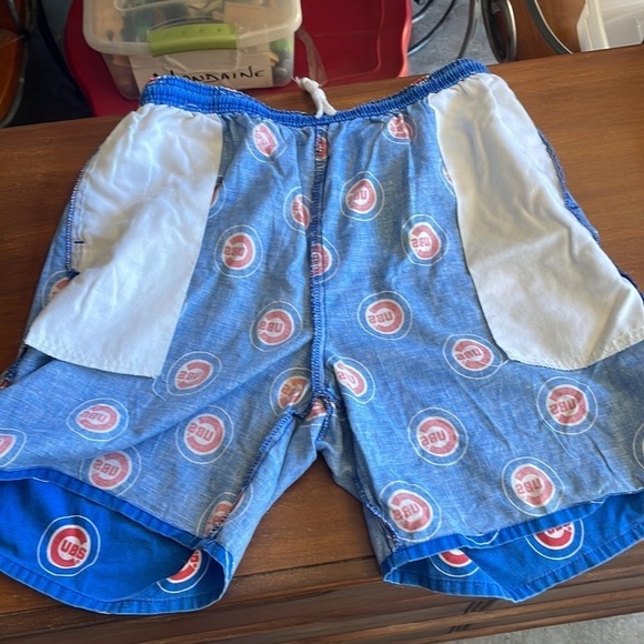 Vintage Men’s Cubs by College Concepts Cubs Shorts Size 36-38 - Picture 9 of 9